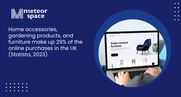 Meteor Space - 29 percent of the online purchases in the UK