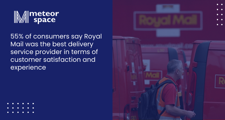 Meteor Space - Royal mail nailed customer satisfaction and experience
